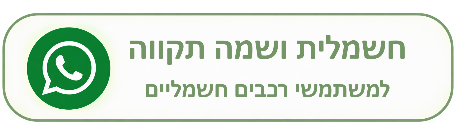 חשמלית ושמה תקווה למשתמשי הרכבים החשמליים